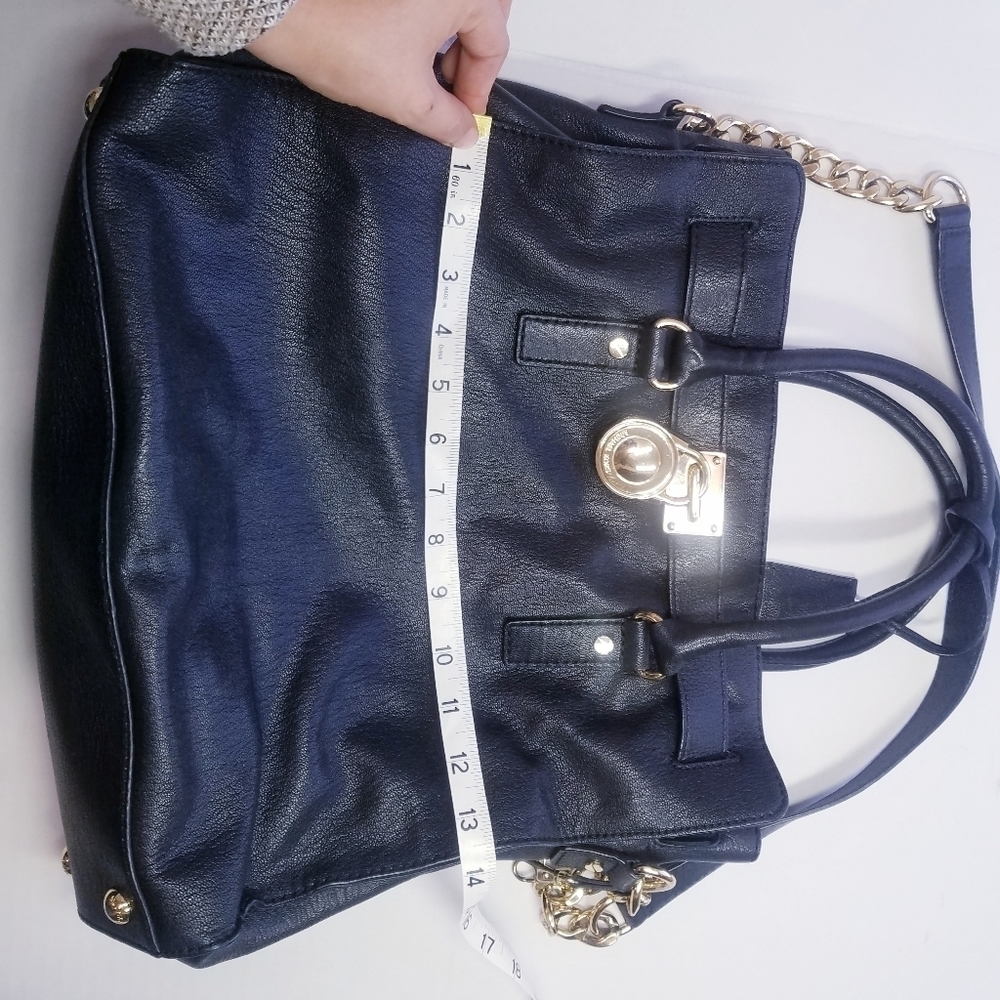 🌸Michael Kors |‎ Leather Black Medium Sized Bag - Picture 5 of 9